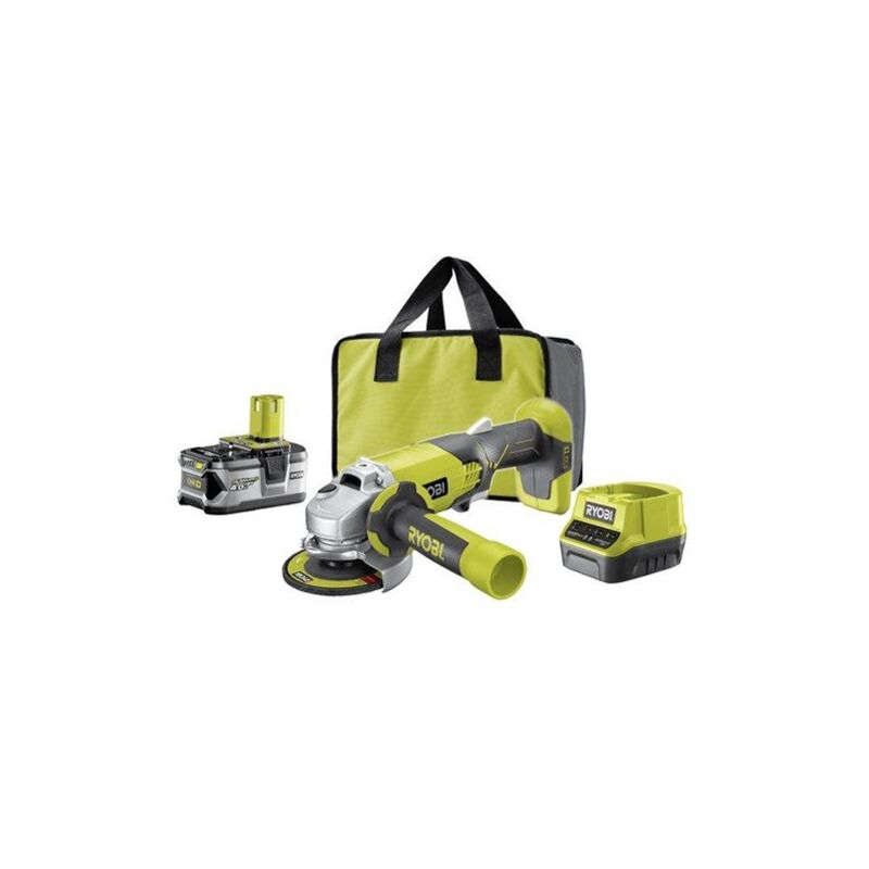 Ryobi - Smerigliatrice angolare a batteria 115mm