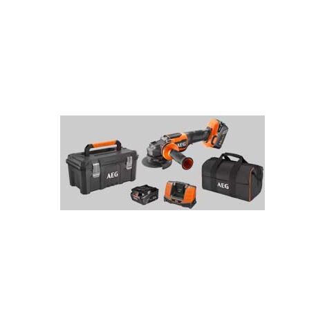 Smerigliatrice angolare a batteria brushless 'bews 18-115blpx2' 18v 5.0ah AEG POWERTOOLS