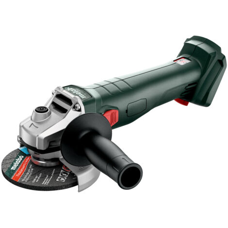 Smerigliatrice angolare a batteria Metabo W 18 L 9-115 senza batteria e caricabatterie in scatola