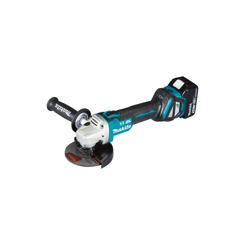 Smerigliatrice Angolare A Batteria18v Makita "dga513rtj" 115/125mm