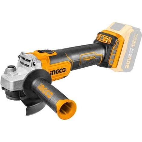 Smerigliatrice Angolare Brushless a Batteria 20V INGCO Velocità regolabile NUDA