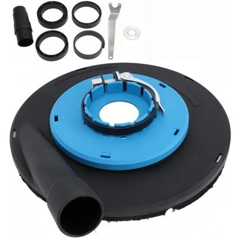 Smerigliatrice angolare da 230 mm con aspirazione della polvere, mini smerigliatrice angolare, levigatrice a disco, alloggiamento per aspirazione della polvere, smerigliatrice da 230 mm