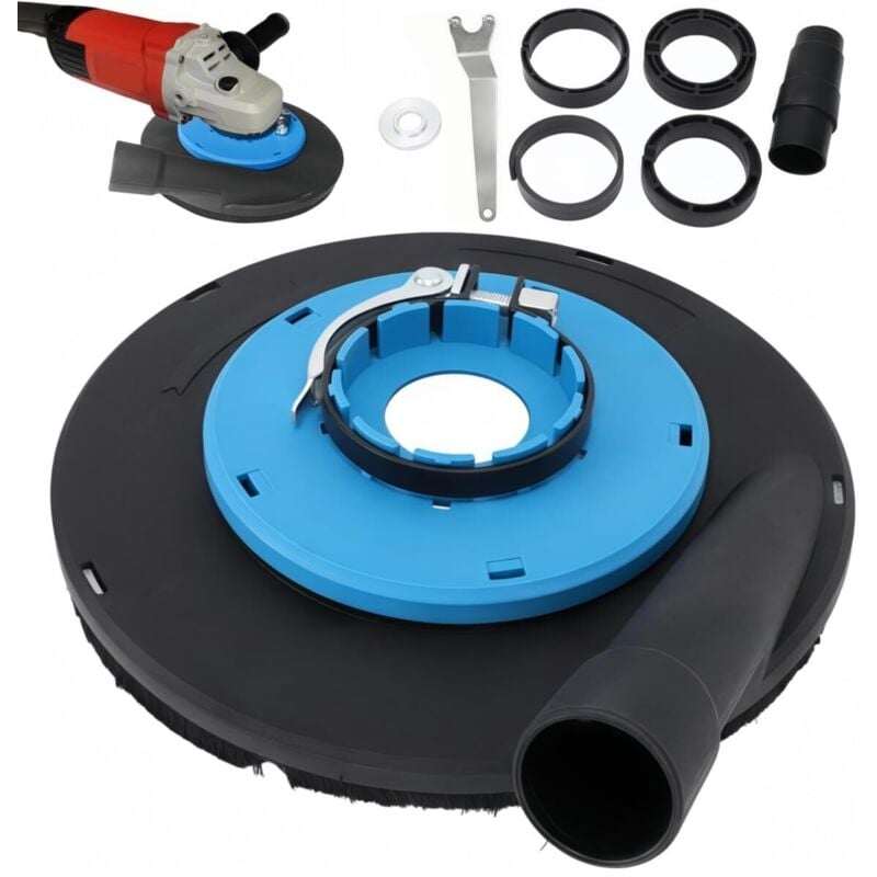 Image of Smerigliatrice angolare da 230 mm, mini smerigliatrice, levigatrice a disco con aspirazione della polvere