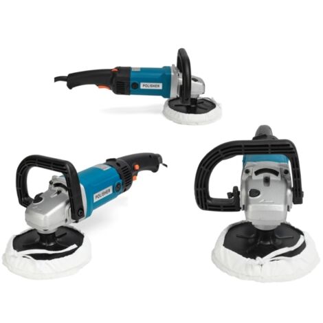 Smerigliatrice angolare/Flex/Levigatrice/Lucidatrice angolare per carrozziere 180mm 1200W multiaccessoriata