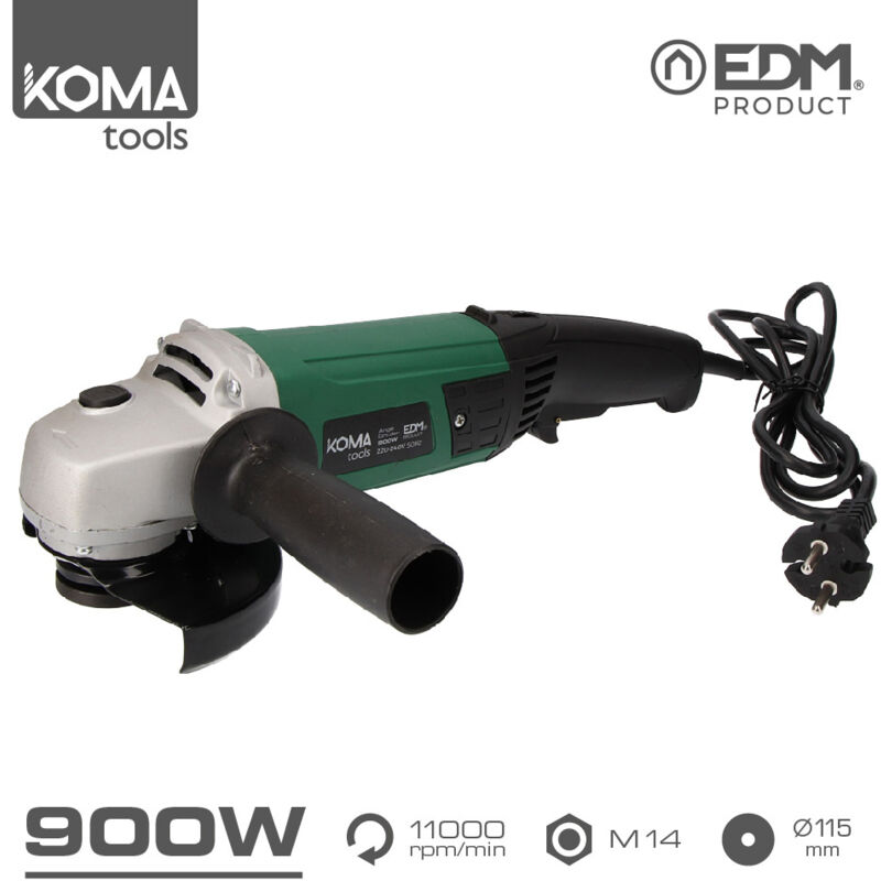 Image of Koma Tools - Smerigliatrice ø 115 mm Elettrica 900 w 230-240 v