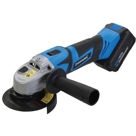 Smerigliatrice Angolare silverline 115 mm A batteria 18 V