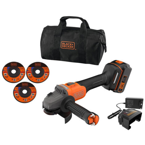 SMERIGLIATRICE B+D 18V BRUSHLESS BCG6L8F1S + ACC- 1,0 pz