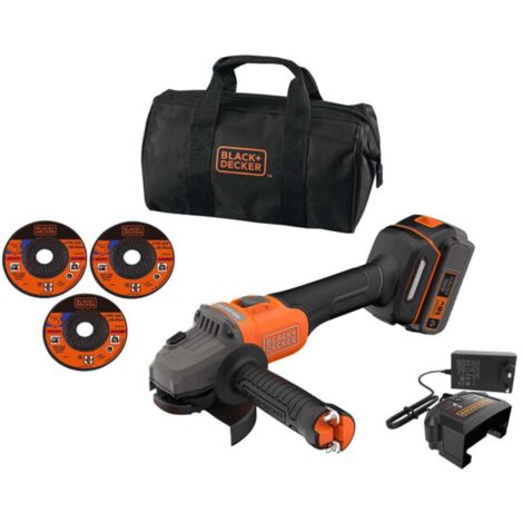 SMERIGLIATRICE B+D 18V BRUSHLESS BCG6L8F1S + ACC