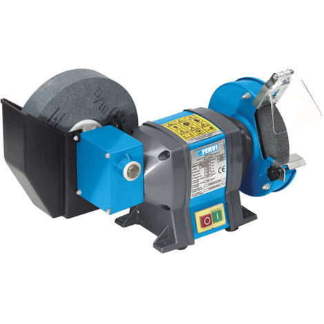 Smerigliatrice combinata da banco mola ad acqua 350w 230v  Fervi 0503