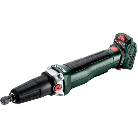 Smerigliatrice diritta a batteria Metabo GVPB 18 LTX BL 11-28 senza batteria e caricabatterie in scatola