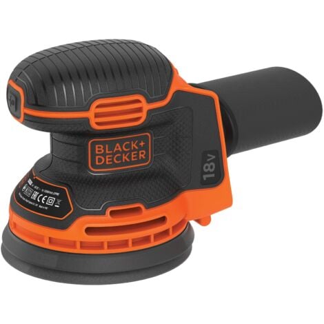 BLACK & DECKER Smerigliatrice eccentrica senza fili 18V LITIO (senza batteria) BLACK+DECKER BDCROS18N-XJ