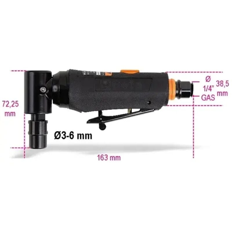 Meuleuse d'angle pneumatique Beta 1933an90 - 0,20 kW