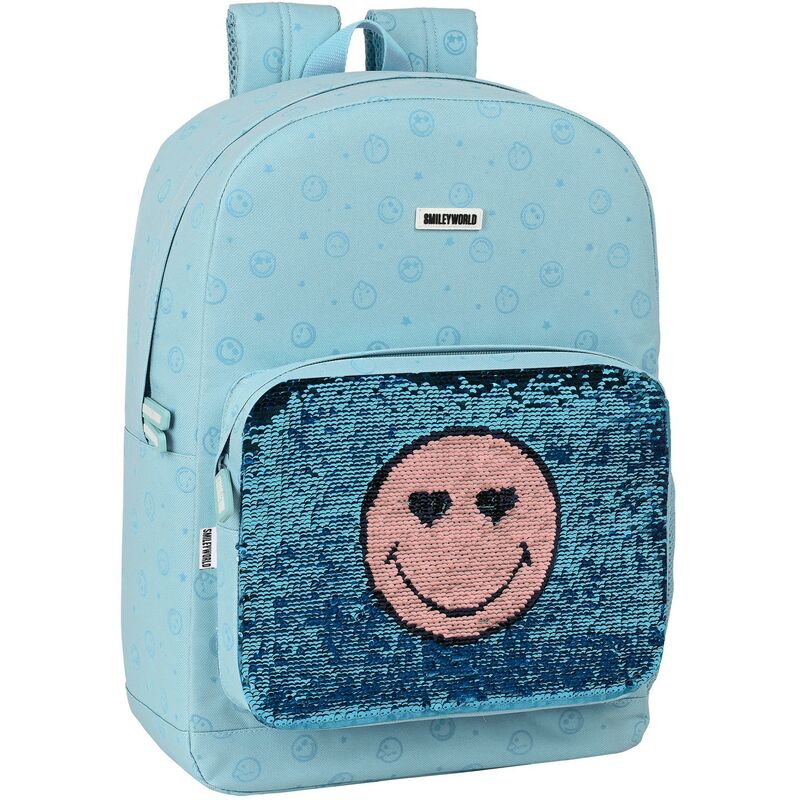 

Smiley - Mochila Escolar Little Dreamer Azul claro