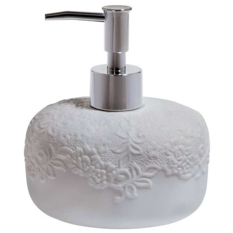 SPIRELLA Cosy distributeur de savon - 14,7 x 11,6 x 9,1 cm - blanc