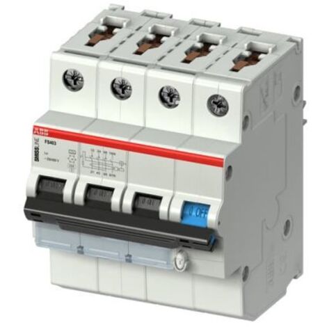 SMISSLINE- Disjoncteur Différentiel FS403MK-Courbe B32A/0.03 Type F 2CCL563310E0325 ABB G147085