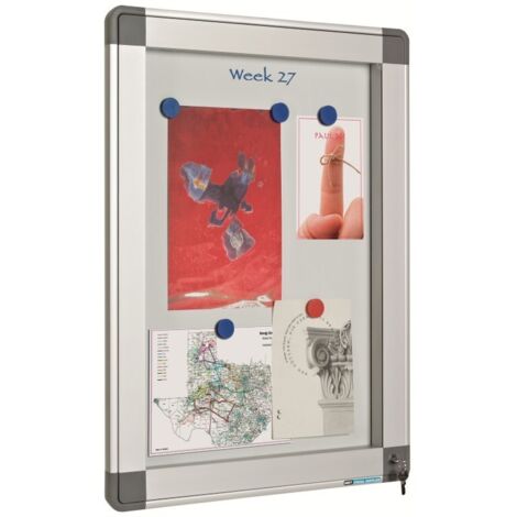 SMIT VISUAL, Vitrine d'affichage RECTO, hauteur extérieure 710
