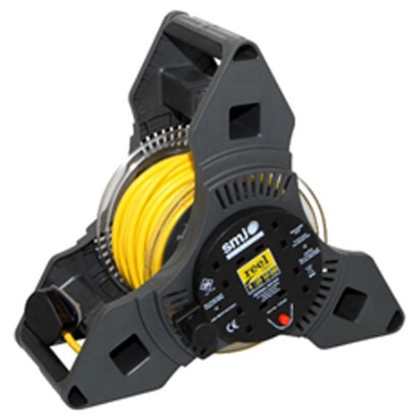 SMJ 20M Tripro 4 Extension Socket Cable Reel & Thermal Cutout 10amp