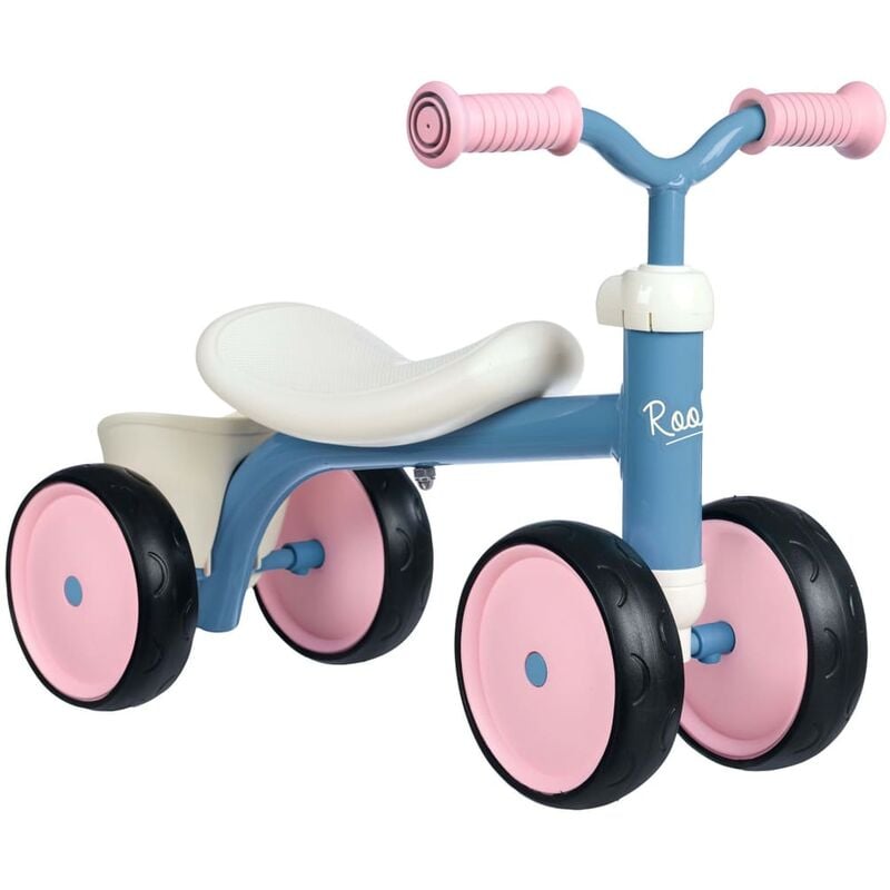 

Bicicleta correpasillos Rookie azul y rosa - Smoby