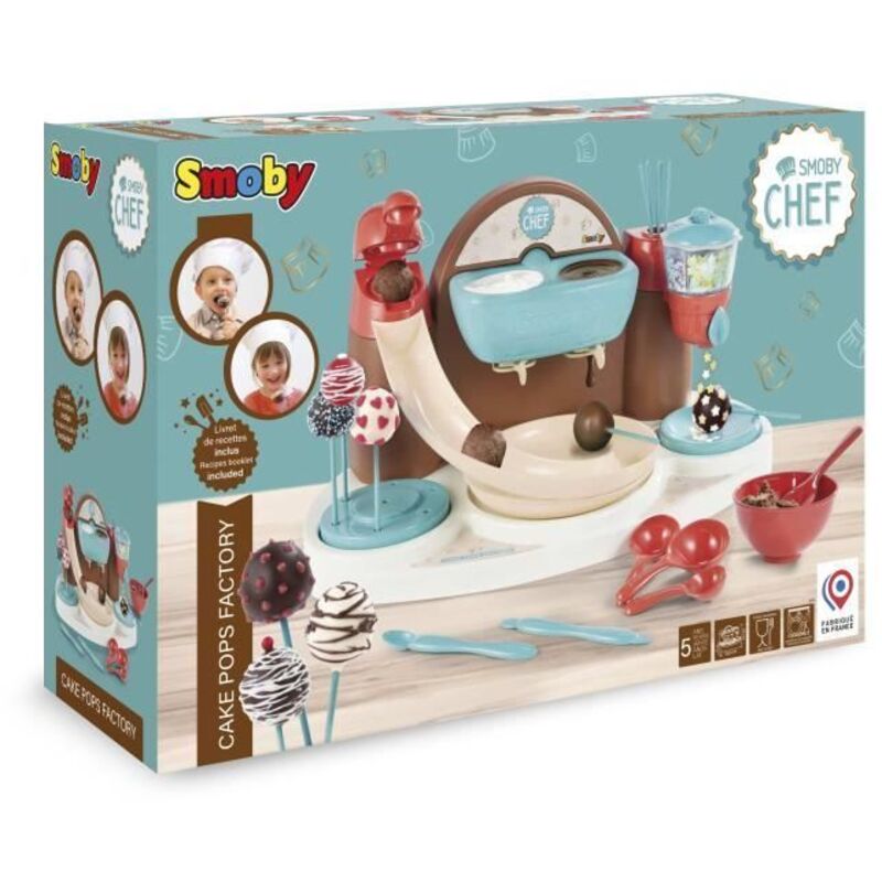 Chef cake pops factory - des 5 ans - Smoby