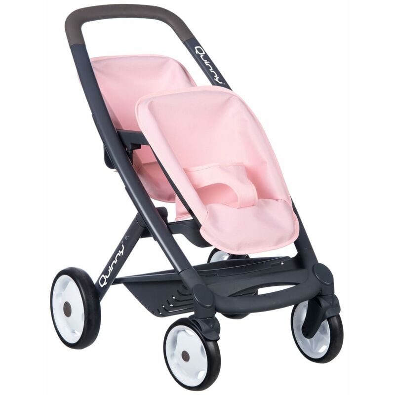 

Cochecito deportivo de muñecas gemelar Maxi-Cosi rosa claro - Smoby