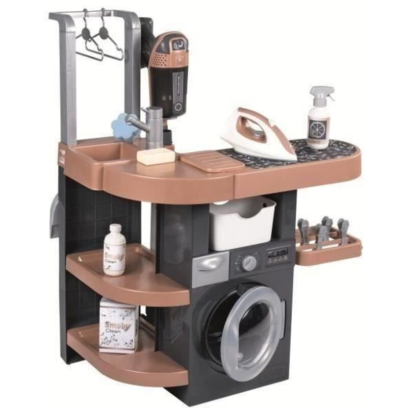 SMOBY - Rowenta Wash&Clean Buanderie - des 3 ans