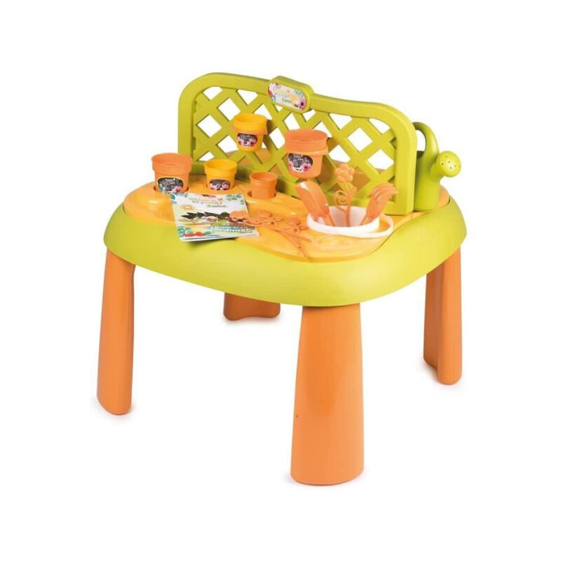Smoby - Silence ça Pousse Table de jardinage + accessoires - Fabrication française