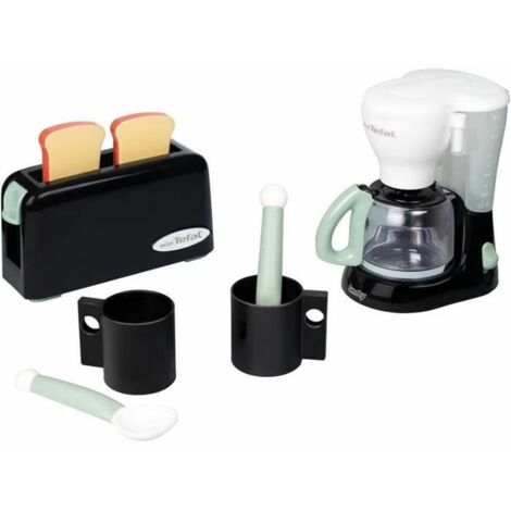 Smoby - Tefal Colazione - Tostapane + caffettiera + tazze e cucchiaini - A partire da 3 anni