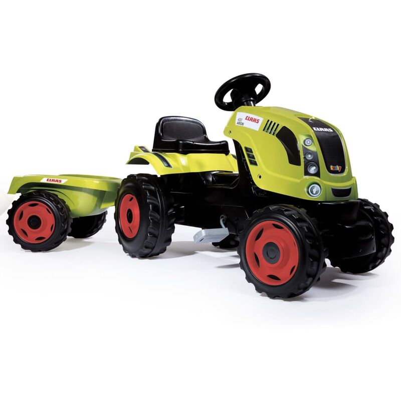 

Tractor Claas Farmer XL a pedales con remolque ( 710114) - Smoby