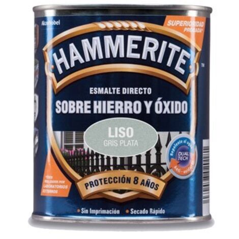 Smooth Brilliant Hammerite Smalto Antiossidante  750 ml - Grigio perla