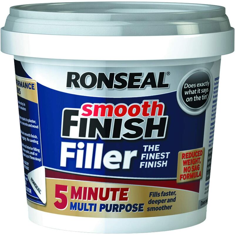 Smooth Finish Filler 5 Minute Multi Purpose 290ml - Ronseal