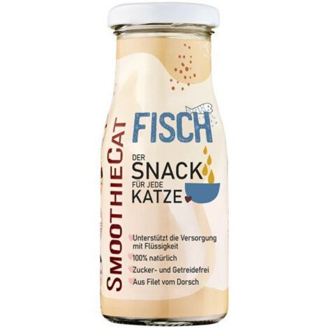 Smoothie Chat 150 ml - Smoothie au poisson pour chat 150 ml
