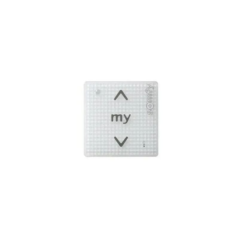 Somfy - 1811003 - Commande murale tactile Smoove 1 Io Pure Shine