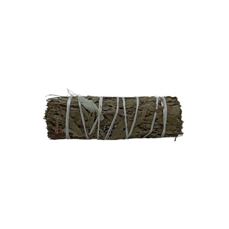 Smudge Stick - Sauge Blanche et Feuillage Pirul- Vendu par 1