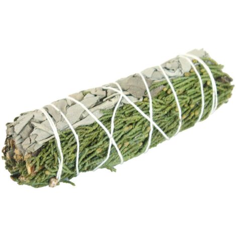 Smudge Stick - Sauge Blanche & Genévrier 10cm- Vendu par 1