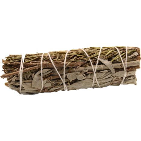 Smudge Stick - Sauge Blanche & Romarin 10cm- Vendu par 1