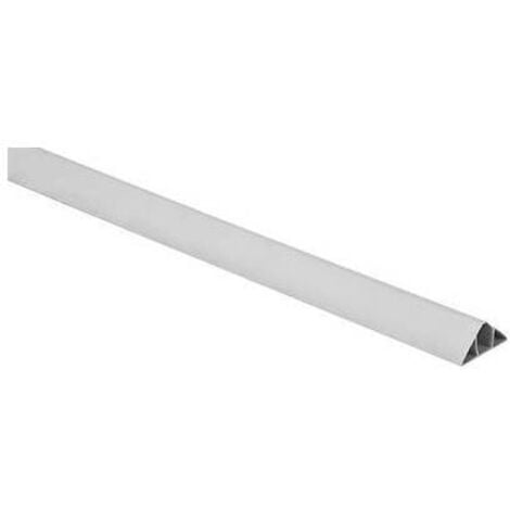 FRASCHETTI SMUSSI BACCHETTE ANGOLARI PVC PER PILASTRI 100MT SEZIONE 22X10 MM