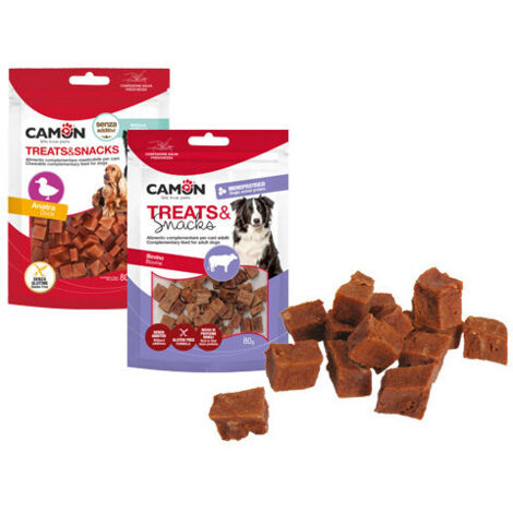 SNACK CAMON DADI SALMONE CANI 80GR 14PZ