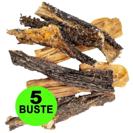 Snack di trippa di Bufalo Niki Natural Barf 5 confezioni da 200 g cad.