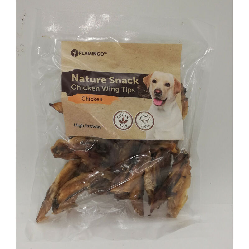 

Snack nature Alitas de pollo 100 gr. para perros
