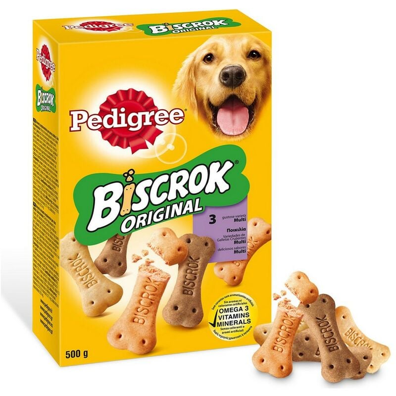 

Snack para Perros Pedigree Biscrock (500 g)