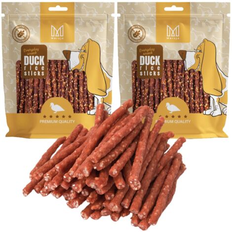 Snack per cani - Mersjo Kabanosy con anatra e riso 1 kg