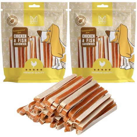 Snack per cani - Panino con pollo e merluzzo Mersjo 1kg