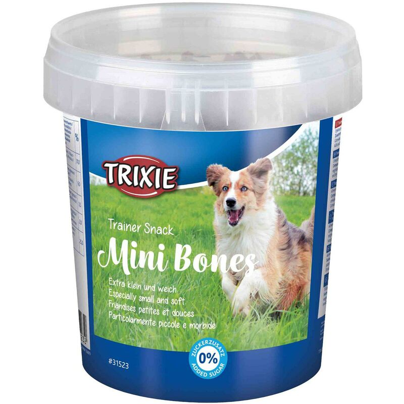 

Bote Snack de Entrenamiento Mini Bones, 500 g - Trixie