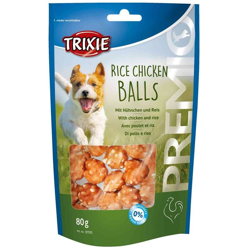 

Snack PREMIO Rice Chicken Balls, 80 g - Trixie