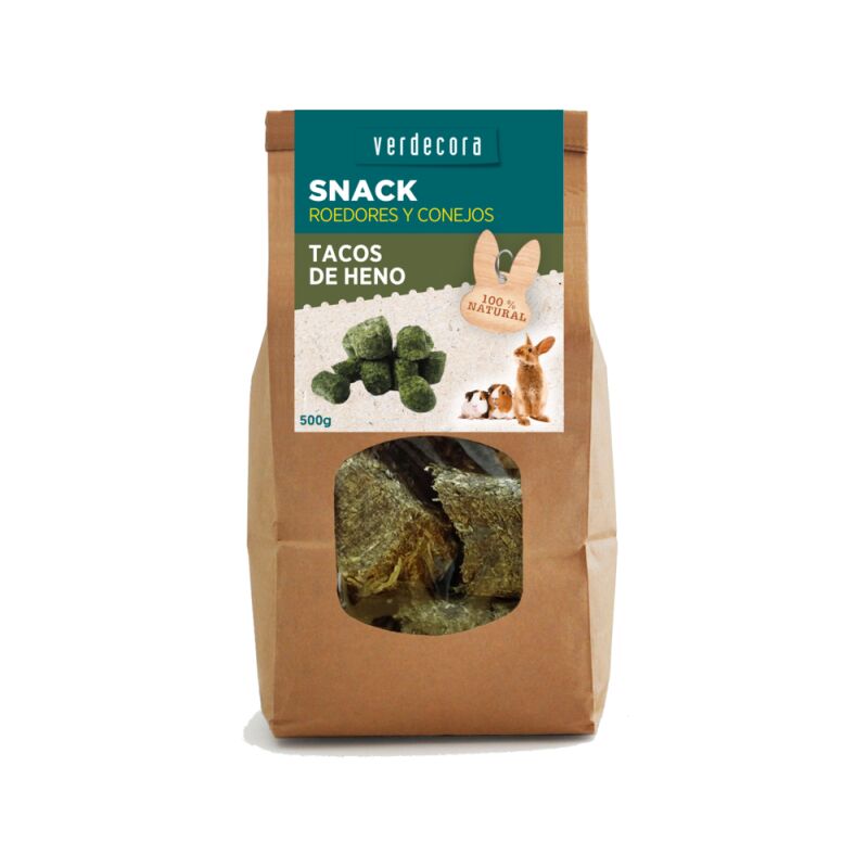 

SNACK TACOS DE HENO 500G - Verdecora