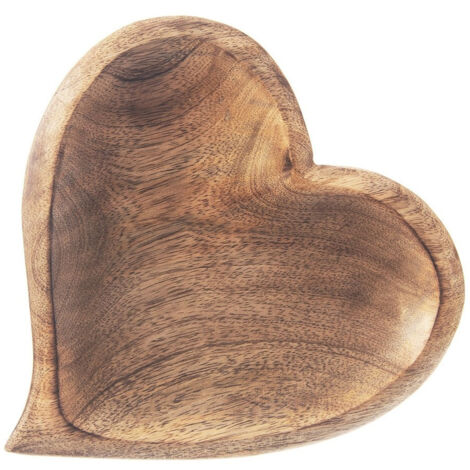 Snackteller aus Holz MANGO 20x21 cm