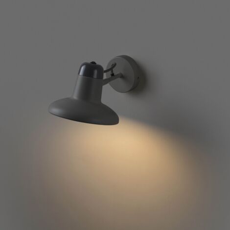 SNAP Aplique de pared gris oscuro 57403