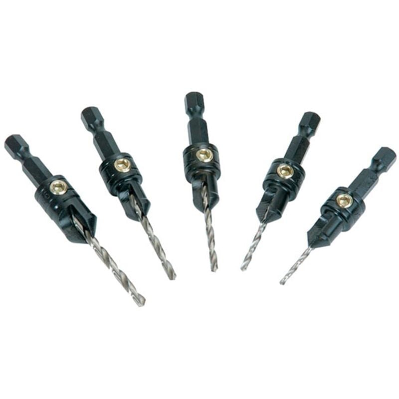 Snap/Cs/Set 5pc Countersink Set Drill Bit - Trend