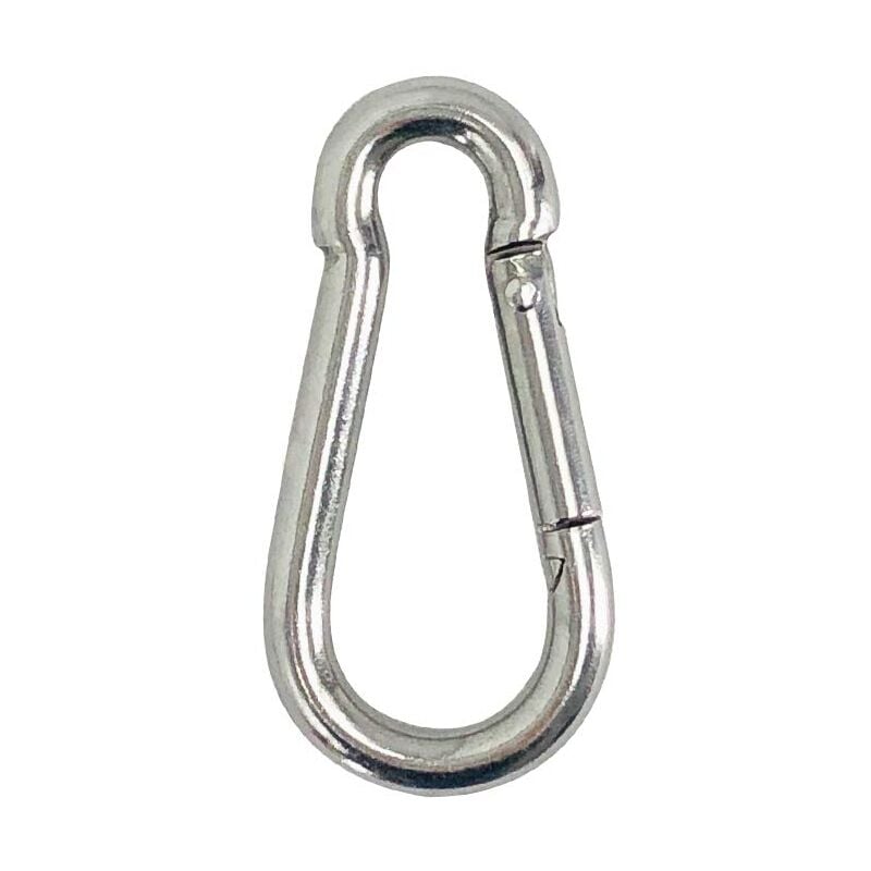 Snap Hook Spring Loaded M6 304 Stainless Steel Outdoor Shade Sail Canopy Fixings