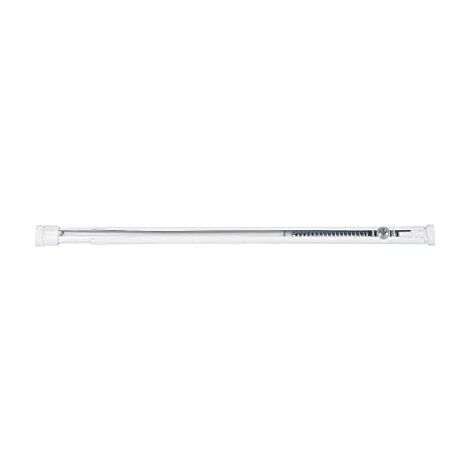 Snap-on-Vorhanghalter ovales Force-Modell weiß 90-150 cm (1 Einheit) Cintacor - Storplanet